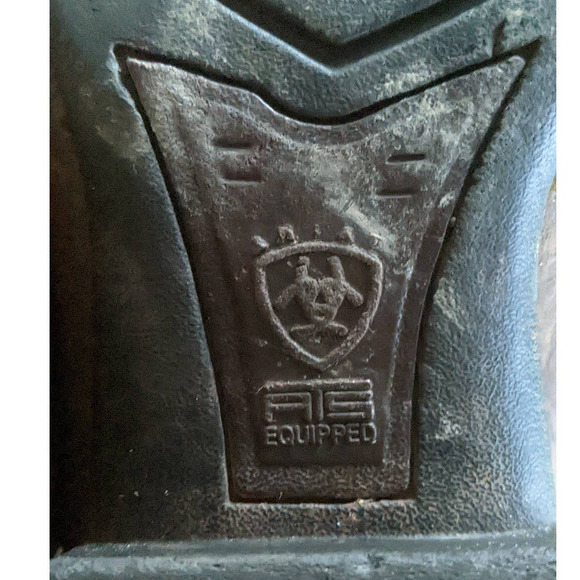 ARIAT Heritage Stockman Western Boot Leather Cowboy Boots Size 9.5D 10002247 - Picture 7 of 11